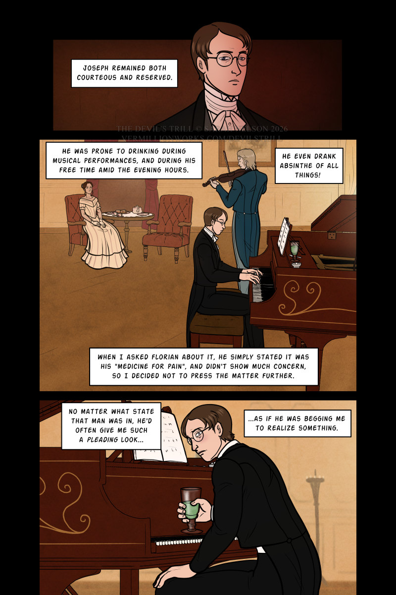 Oh right, Florian's a violinist... Oh right, Florian's a violinist...